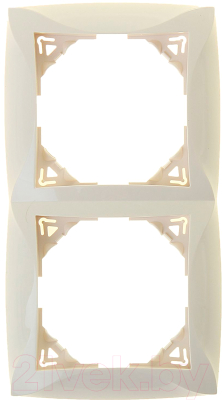 Рамка для выключателей и розеток Schneider Electric Дуэт WDE000202 - фото