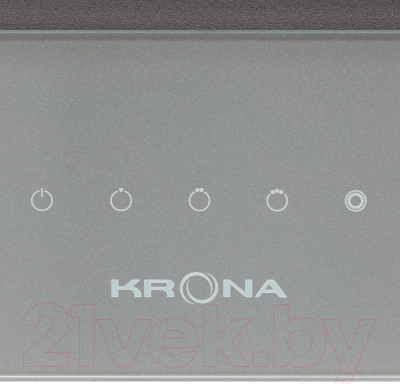 Вытяжка наклонная Krona Mysterium 600 Glass GR S / КА-00007242