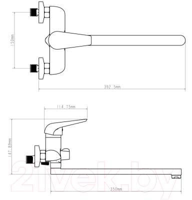 Смеситель Econoce EC0282 