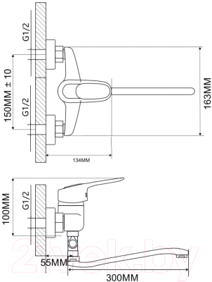 Смеситель Econoce EC0240
