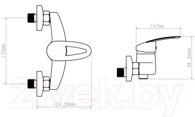 Смеситель Econoce EC0262 