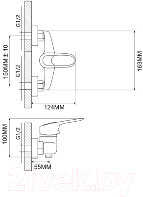 Смеситель Econoce EC0242 