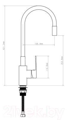 Смеситель Econoce EC0274WT 