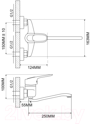 Смеситель Econoce EC0243