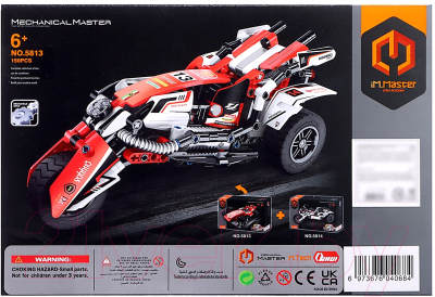 Конструктор инерционный iM.Master Гоночный болид 9631434 / 5813
