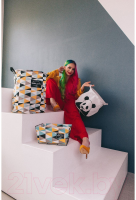 Корзина Доляна Панда / 4093113