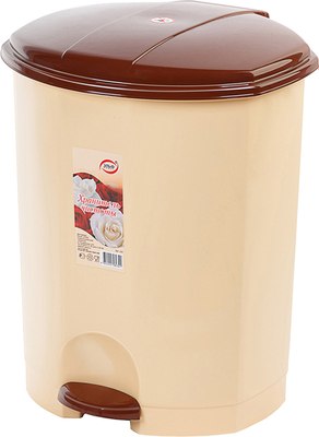 Мусорное ведро Эльфпласт 032 с педалью - фото