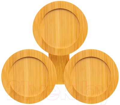 Набор емкостей для хранения Elan Gallery Розы / 540836