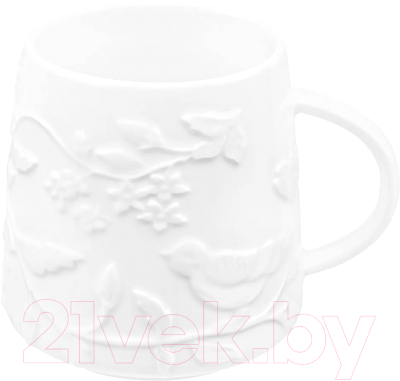 Кружка Elan Gallery Птички на ветке / 540841 - фото