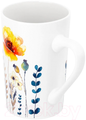 Кружка Elan Gallery Цветочное настроение Желтый мак / 880193