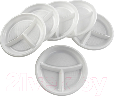 Набор одноразовых тарелок Laima 608771 - фото