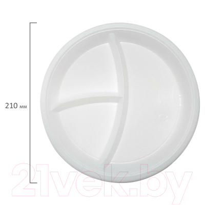 Набор одноразовых тарелок Laima 608771