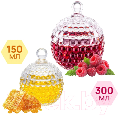 Набор емкостей для хранения Elan Gallery Пузырьки / 890167+2