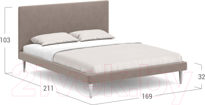 Двуспальная кровать Moon Trade 1256/MF007567