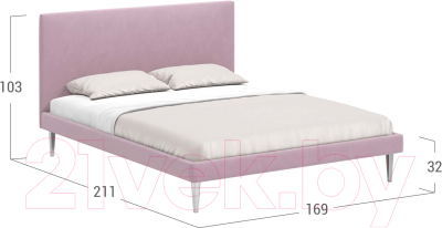 Двуспальная кровать Moon Trade 1256/MF007562