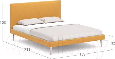 Двуспальная кровать Moon Family 1256/MF007542