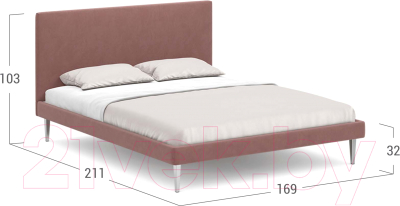 Двуспальная кровать Moon Family 1256/MF007602