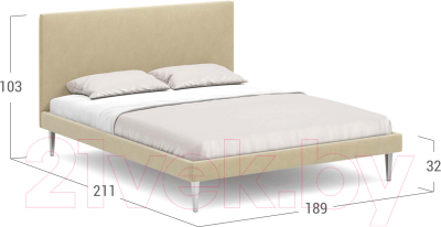 Полуторная кровать Moon Family 1256/MF007513