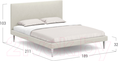 Двуспальная кровать Moon Family 1256/MF007598