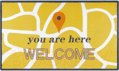 Коврик грязезащитный SunStep Fresh Навигатор 45x75 / 35-122 - фото