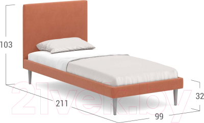 Односпальная кровать Moon Trade 1256/MF007609