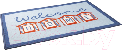 Коврик грязезащитный SunStep Fresh Welcome home 50x80 / 35-111