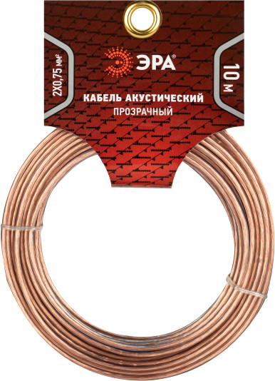 Кабель ЭРА Акустический 2x0.75мм2 / Б0059298 - фото