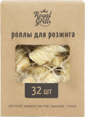 Роллы древесные для розжига Royal Grill 80-147 - фото