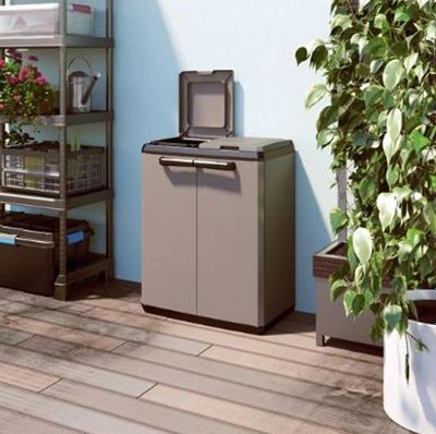 Шкаф-ящик для мусора Keter Split Basic Cabinet / 241065