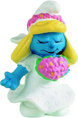 Фигурка коллекционная Schleich Гномик невеста / 20412 - фото