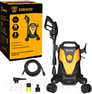 Мойка высокого давления Deko DKCW145 / 065-4302