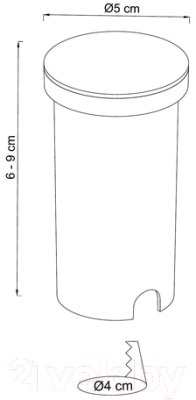 Светильник уличный Arte Lamp Piazza A3601IN-1WH