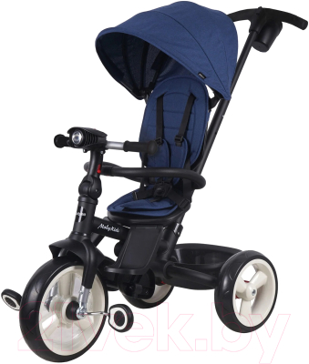 Трехколесный велосипед Moby Kids Pioneer 360 12x10 EVA / 649369 - фото