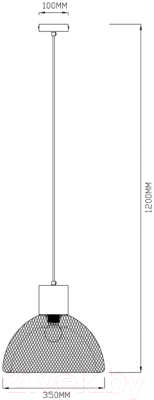 Потолочный светильник Arte Lamp Castello A7046SP-1PB