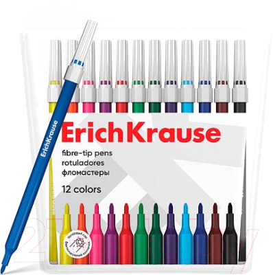 Фломастеры Erich Krause Light / 61828 - фото