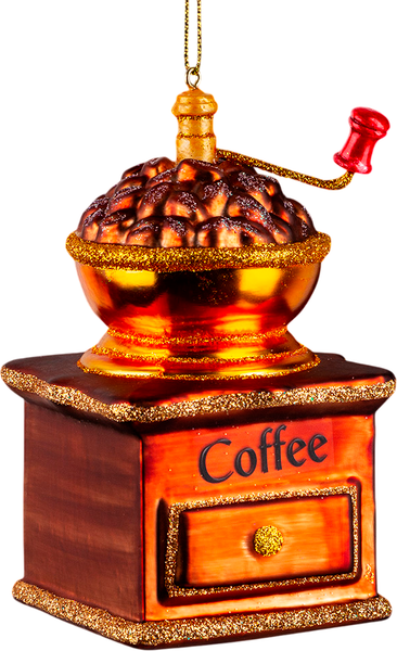 Елочная игрушка Erich Krause Decor. Кофемолка / 59346 - фото