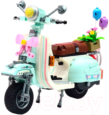 Конструктор LOZ Мотоскутер / 1117_MK  - фото