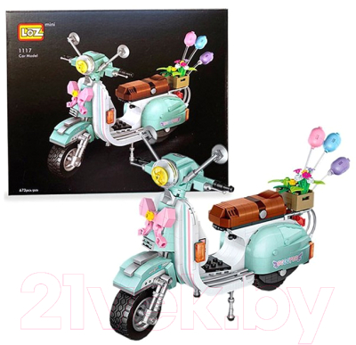 Конструктор LOZ Мотоскутер / 1117_MK 