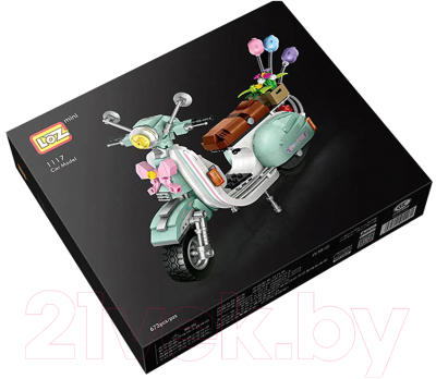 Конструктор LOZ Мотоскутер / 1117_MK 