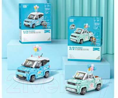 Конструктор LOZ Мини-кабриолет с шариками / 1132_MK