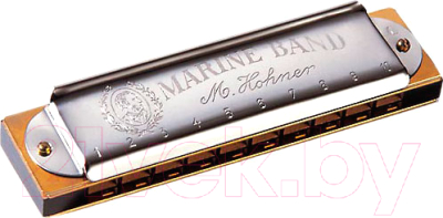 Губная гармошка Hohner Marine Band 1896/40 C (M189653) - фото