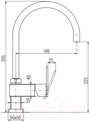 Смеситель Slezak RAV Yukon YU114.5