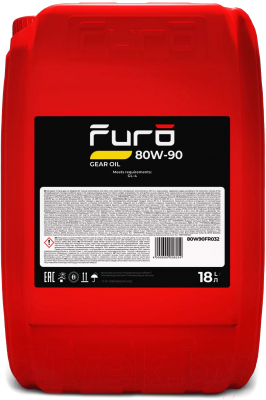 Трансмиссионное масло Furo Gear Oil 80W90 / 80W90FR032 - фото