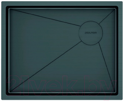 Мойка кухонная Paulmark PM885844-GM - фото