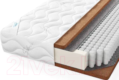 Матрас Seven Dreams Coco Lite Hard Lux 415403 (80x190) - фото