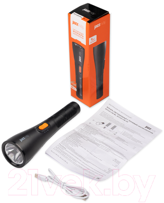 Фонарь JAZZway Accu2-L1W-bk / 5049406