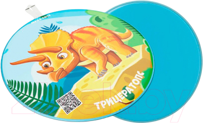 Санки-ледянка Mega Toys Трицератопс / 19512 - фото