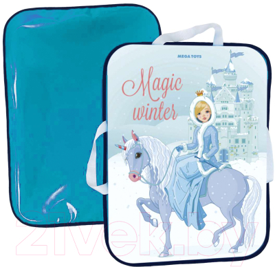 Санки-ледянка Mega Toys Снегурочка / 22111 - фото