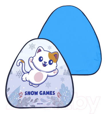 Санки-ледянка Mega Toys Кот / 23411 - фото