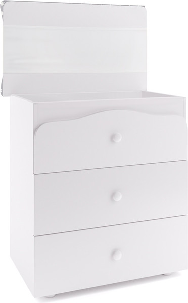 Комод пеленальный Polini Kids Simple с пеленальной доской Звезды / 0002785.9